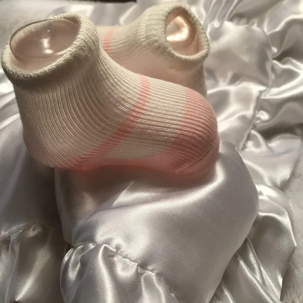 Newborn Baby Girl Sock Booties